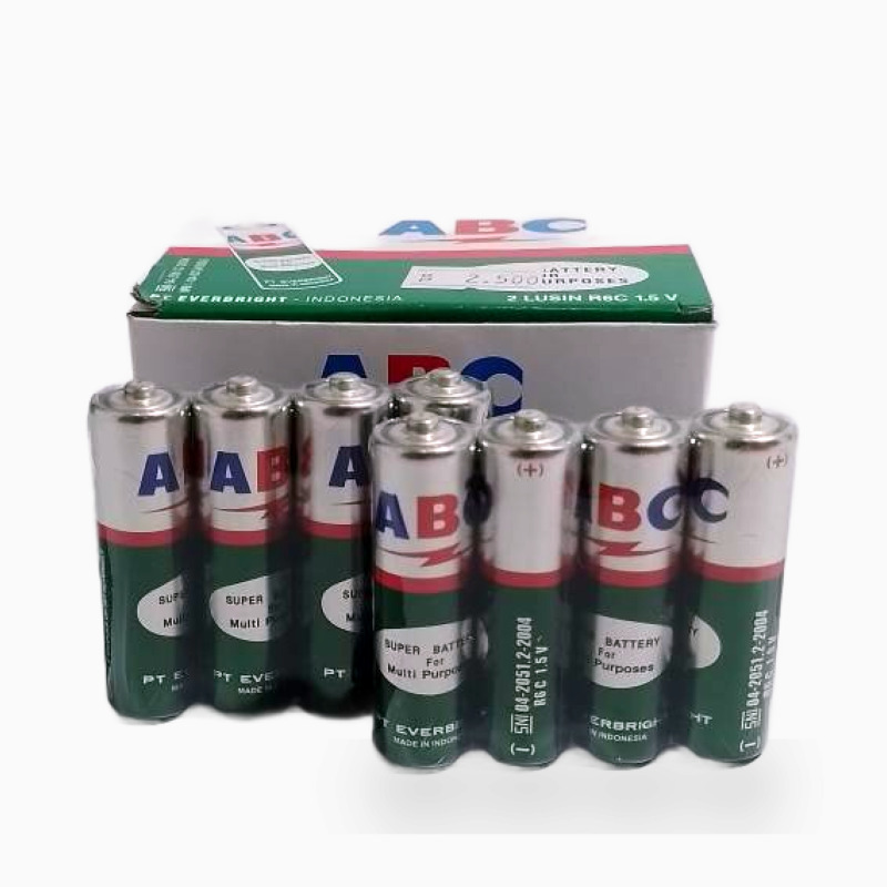 Baterai ABC Hijau