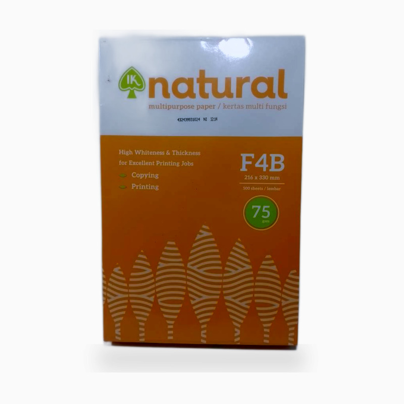 Kertas F4 75 Gr Natural