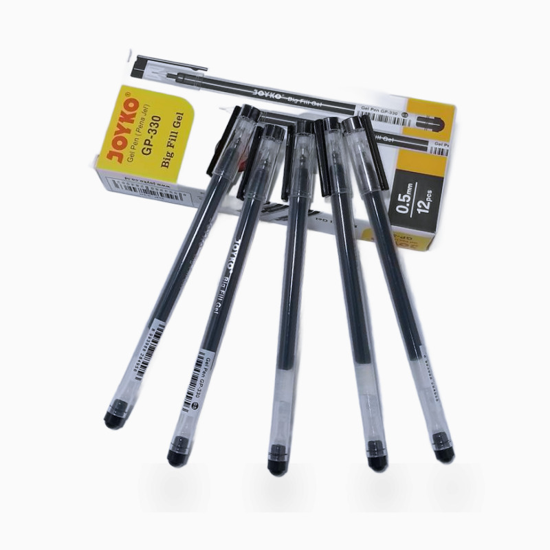 Pulpen Joyko Gel Gp-330 Hitam