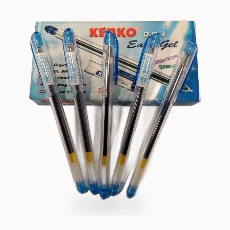 Pulpen Kenko Gel Biru