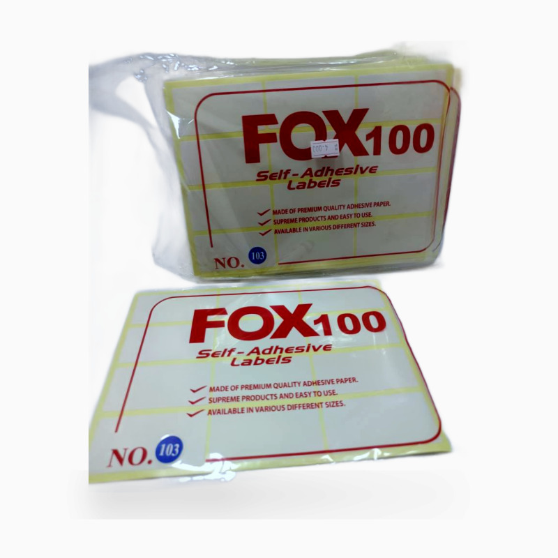 Kertas Label Polos No. 103