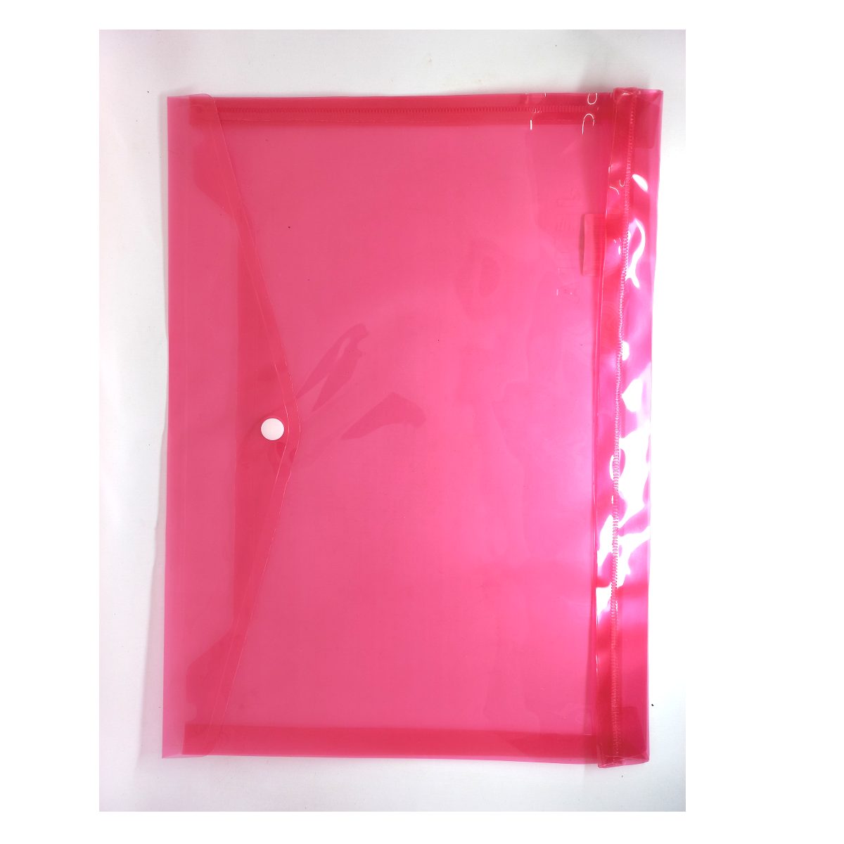 Map Plastik Kancing Merah